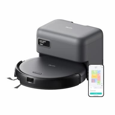 Anker Eufy (ユーフィ) Robot Vacuum Auto-Empty C10 (ロボット掃除機) 【自動ゴミ収集ステーション/伸縮サイドブラシ/毛絡み除去システム/レーザーマッピング/アプリ操作/落下防止/薄型】