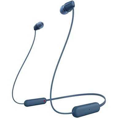 ソニー(SONY) ワイヤレスイヤホン WI-C100:Bluetooth対応/25時間スタミナ/IPX4防滴/DSEE搭載 ブルー WI-C100 LZ 小