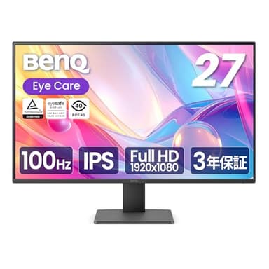 BenQ GW2791 27インチ アイケアモニター Full HD/IPS/HDMI/DP/100Hz/ティルト機能